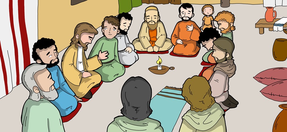 The Last Supper: "I no longer call you slaves. I have called you friends"